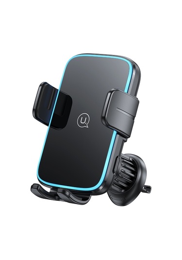 Usams Cd230 15w Doğru Hizalama Vantuzlu Kablosuz Şarj Araç Telefonu Tutucu Siyah