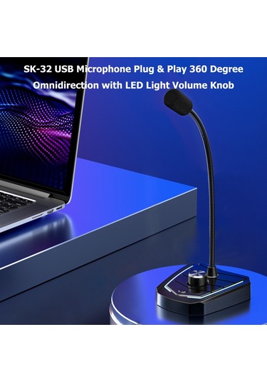 Skycıty Mikrofon, 360 Derece Ses Alma Özelliği