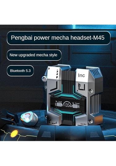 Bukrem Store BUK-M45 Bluetooth 5.3 Kulak İçi Oyuncu Kulaklık