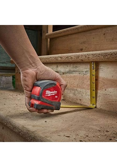 Milwaukee 4932459595 Pro Kompakt Şerit Metre 5m / 16ft 0.5 M - 1 M - 2 M - 3 M