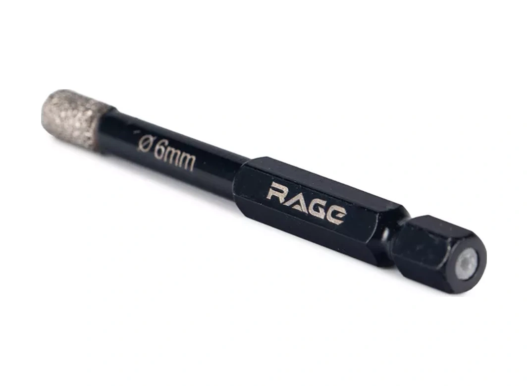 Rage 6 Mm Hex Seramik Granit İçin Elmaslı Matkap Ucu 182402172