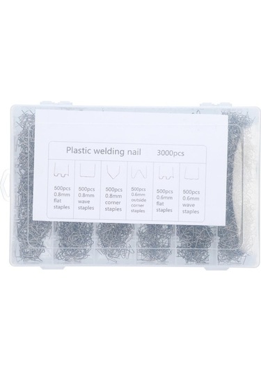 Sandwich Araba Tamponları, Plastik Kaynak Makinesi İçin Kaynak Teli, Saplamalar, Plastik Görünüm Set C