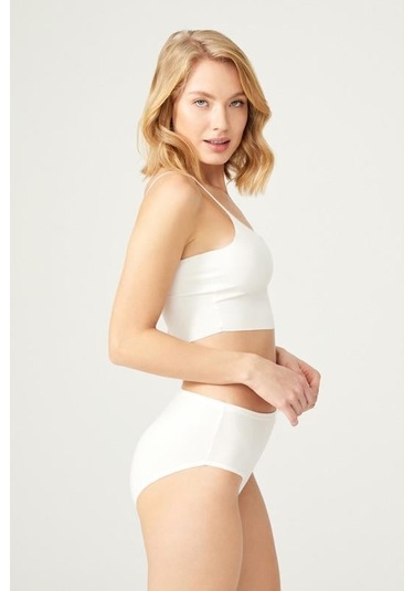 Basic Klasik Pamuklu Geniş Kenarlı Bato Külot 7'li Paket Çok Renkli 2 Çok Renkli