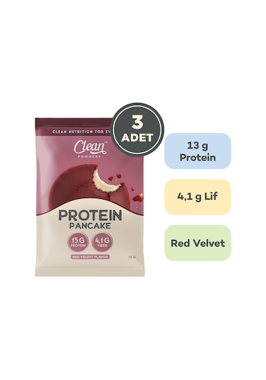 Clean Powders Protein Pancake Çikolata 3 x 55 G