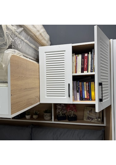 Viola Komple Mdf Membran Dolaplı Yavrulu Ranza 190 x 90