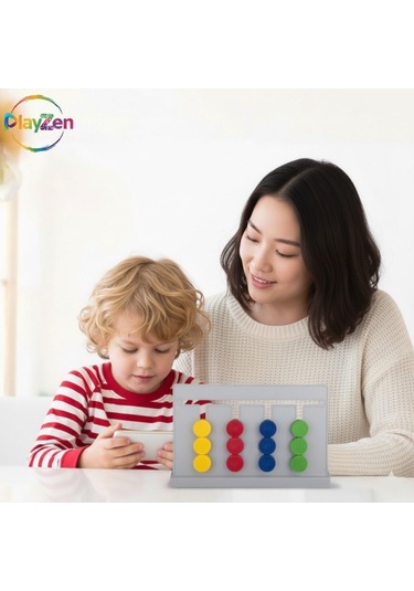 Master Abacus Rubik Abaküs Montessori Zeka Oyunu Dijital Oyun Kartları Ile Destekli