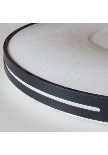 24w Sıva Üstü Siyah Kenarlı Dekoratif Led Armatür Panel Beyaz