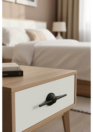 Lüks Star Kulp Siyah 32mm 8 Adet Mobilya,yatak Odası, Tv Ünitesi,çocuk Ve Genç Odası, Dolap Kulpu Siyah