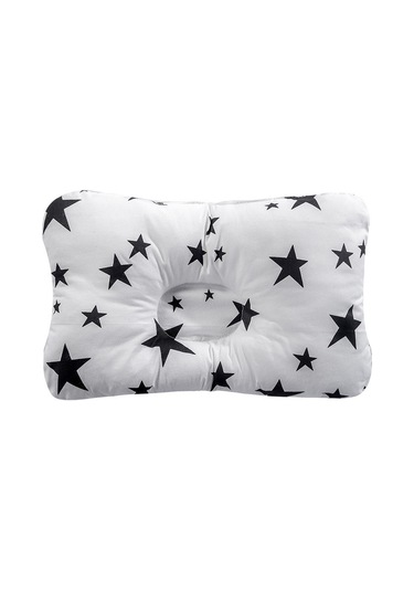 Yenidoğan Bebek % 100% Pamuk Bebekler Yastık Karikatür Uyku No.01 Ekru