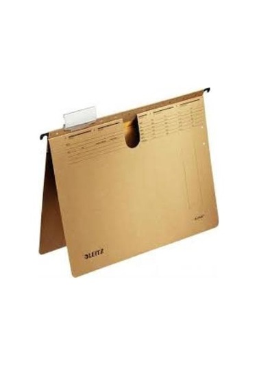 Leitz Askılı Dosya Telli Karton A4 Kahverengi  1914