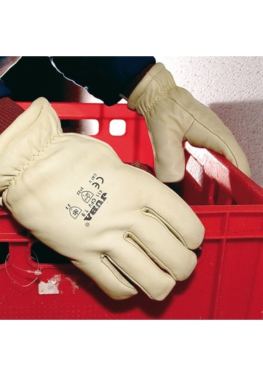 Soğuk Hava Eldiveni -30C, Suya Dirençli Deri | Juba 411 Cfv