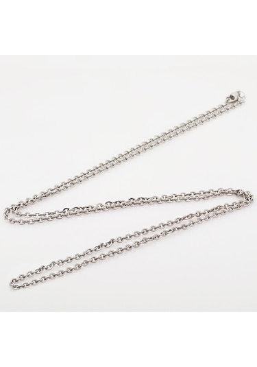 Chavin Gri Uzun 75 Cm. Erkek Çelik Zincir Dr38