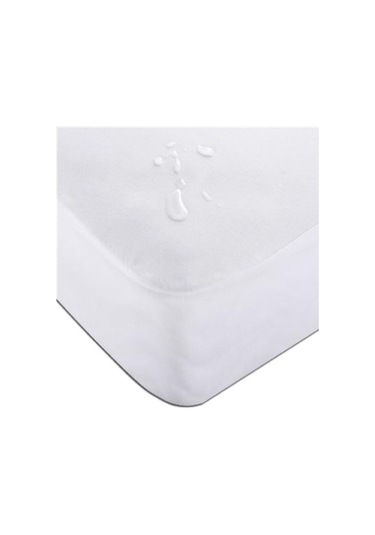 Sıvı Geçirmez Yatak Alezi Fitted 160x200+30 Cm Micro Yumuşak Beyaz