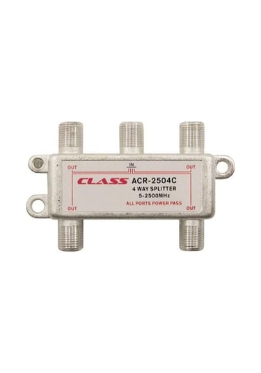 Class Acr-2504C Bölücü Splitter 5-2500Mhz 1/4 Splitter