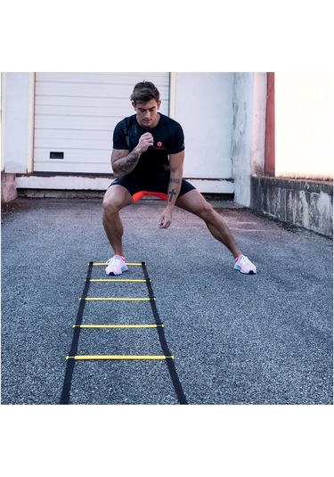 Attack Sport 4 Metre Antrenman Merdiveni Siyah