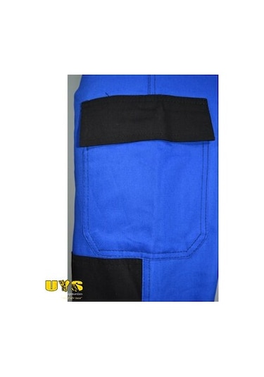 Iş Tulumu Bahçıvan Ilave Dizlikli Mavi