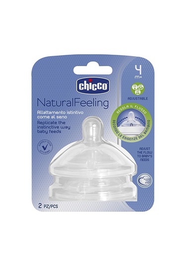 Chıcco.012Naturalfeelıngbiberon Emziği 4 Ay+ Akış Ayarlı