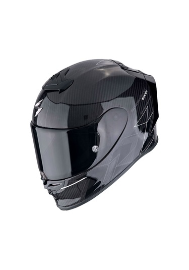 Scorpion Exo R1 Evo Carbon Cynergy Spor Motosiklet Kask Siyah - Beyaz