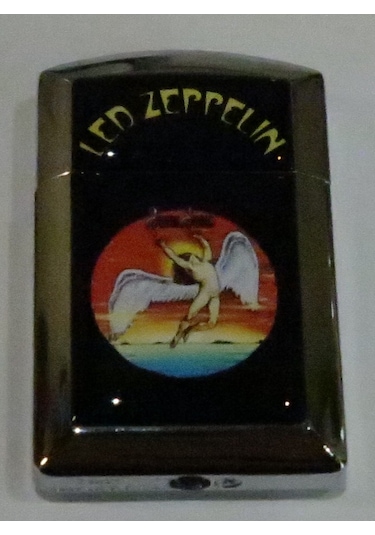 Taşlı Gazlı Çakmak-LED ZEPLİN