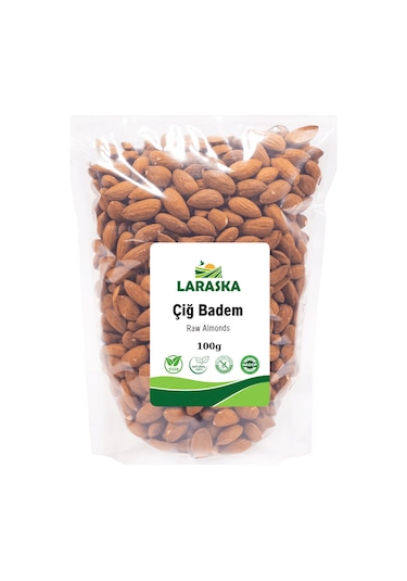 Çiğ Badem 100g Raw Almonds Taze Yeni Mahsül 100 G