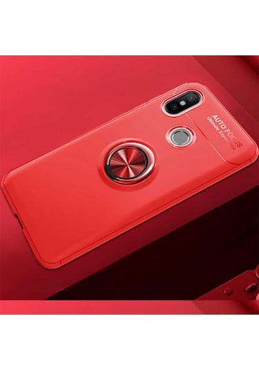 Xiaomi Redmi Note 7 Kilif Yüzüklü Magnetli Ravel Case 389753336