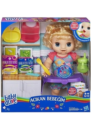 Hasbro Baby Alive Acıkan Bebeğim E4894