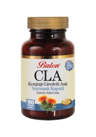 Balen Cla (Aspir Yağı) Yumuşak Kapsül - 100 Kapsül X 1380Mg (206230996)