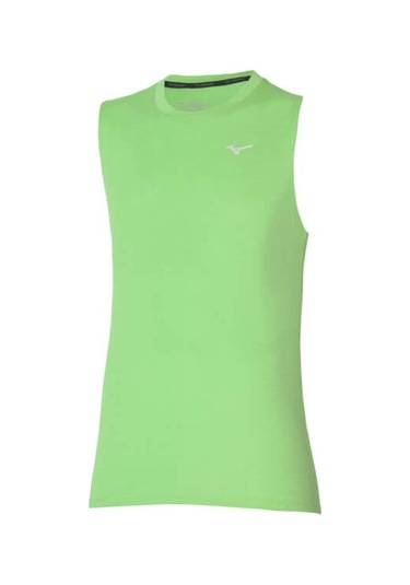 Mızuno Impulse Core Erkek Kolsuz Tişört Yeşil