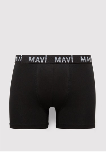 Mavi - 7li Siyah Basic Boxer 0912287-900 Siyah