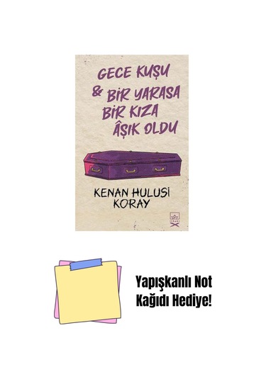 Gece Kuşu & Bir Yarasa Bir Kıza Âşık Oldu + Yapışkanlı Not Kağıdı