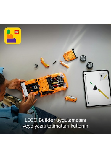 LEGO® Technic Fast and Furious Toyota Supra MK4 42204 - 9 Yaş ve Üzeri Çocuklar için Spor Araba İçeren Oyuncak Yapım Seti (810 Parça) LEGO® Technic Fast and Furious Toyota Supra MK4 42204 - 9 Yaş ve Üzeri Çocuklar için Spor Araba İçeren Oyuncak Yapım Seti (810 Parça)