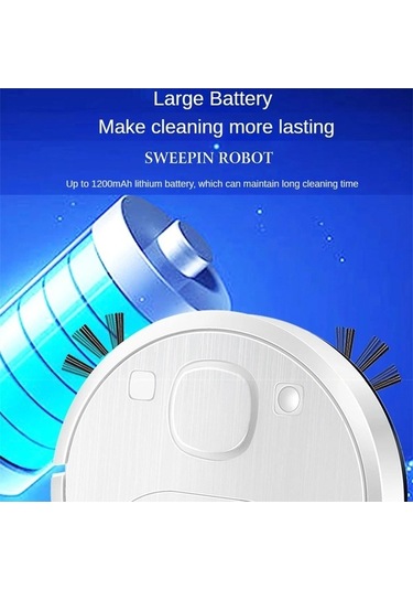 Dancemonkey Akıllı Tarama Robotu Usb Şarjlı Otomatik Temizleme Makinesi Elektrikli Süpürge Siyah, Akıllı Tarama Robotu Siyah