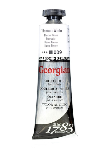 Georgıan 38 ML Yağlı Boya 009 Titanium White