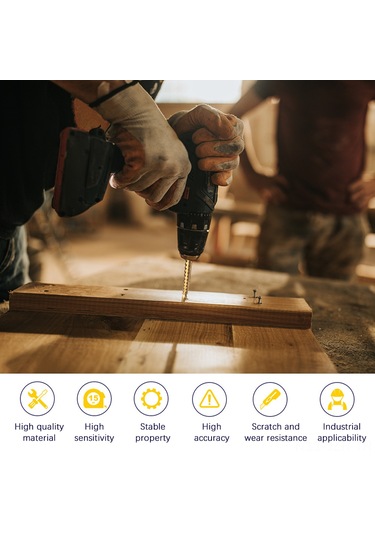 Geeroyoo Hss Titanyum Kaplı 3 Adet Aşama Matkap 4-12/20/32mm + 3 Adet Testere Matkap 3/6/8mm Triangular Saplı 6'lı Set - Plastik Kutu Paketi