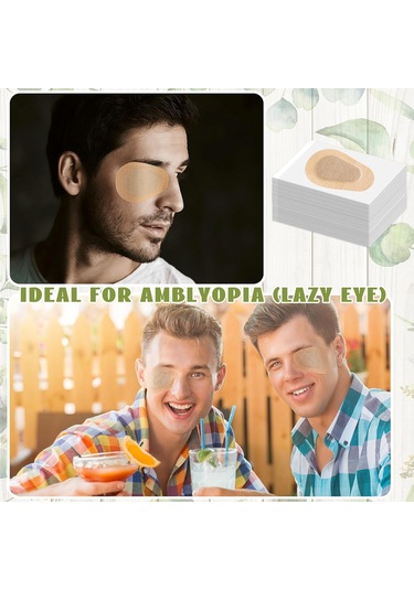 Shineyee 40'li Tek Kullanımlık Nefes Alabilir Göz Bandı - Ameliyat Sonrası Ve Günlük Koruma İçin Rahat Kullanım