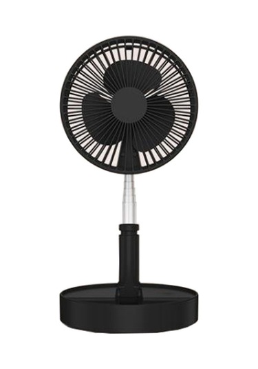 Springsun Masaüstü & Ayaklı Fan: Ayarlanabilir, Katlanabilir, 4 Modlu, 180 Döner - Ev/ofis/açık Hava - Siyah