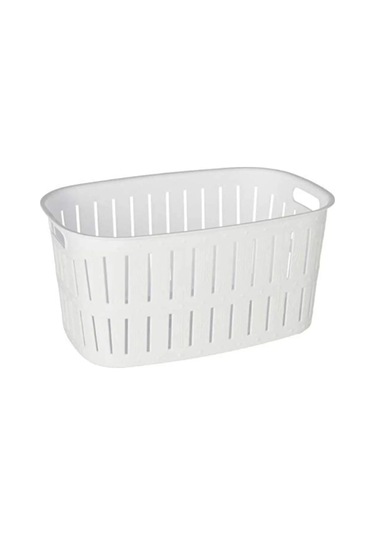 Bayev 4'lü Banyo Seti 3 Katlı Raf + Çamaşır Selesi Ayrılabilir Banyo Rafı Beyaz