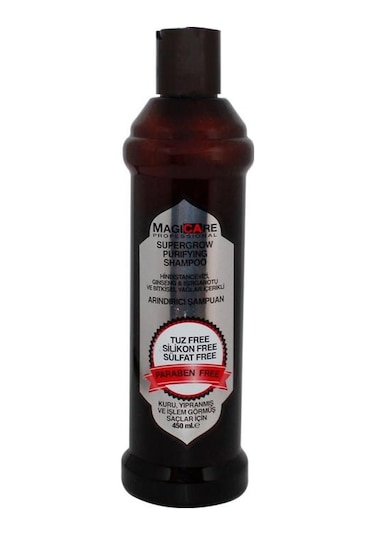 Magicare Supergrow Purifying Yıpranmış ve Işlem Görmüş Saçlar Şampuan 450 ML