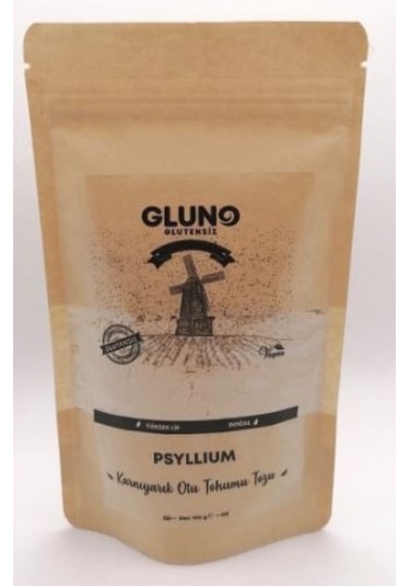 Gluno Glutensiz Karnıyarık Otu Tohumu Tozu 100 G