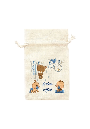 Famous Bebek Şekeri Magnet Bebek Mevlüt Hediyelik Isimli Kapak Açacak  (434855984)