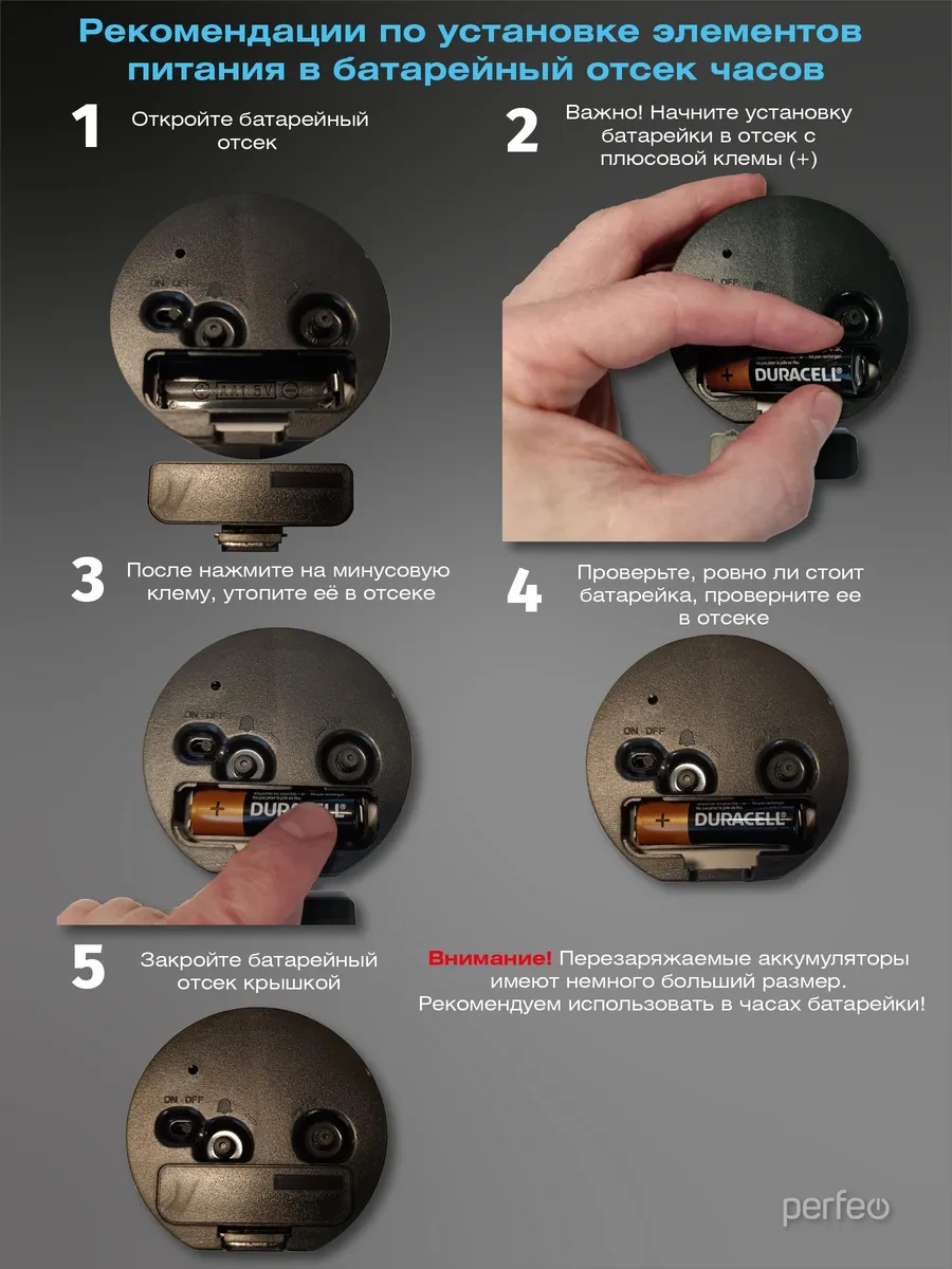 Perfeo Mutfak İçin Termometreli Sessiz Duvar Saati 195304998 Siyah Mat