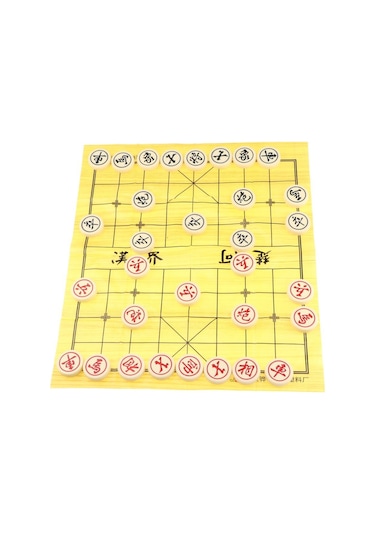 Dolıty Çin Satrancı Taşınabilir Katlanır Satranç Tahtası Oyuncak