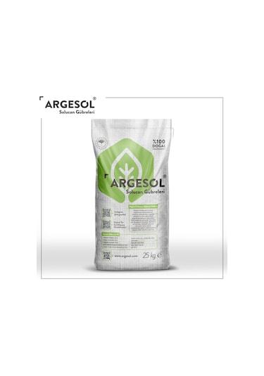Argesol %100 Doğal Solucan Gübresi 25 KG