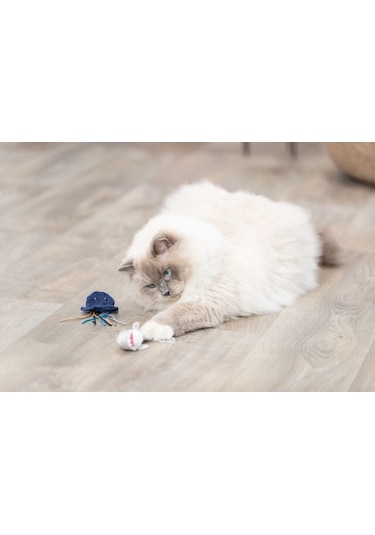 Trixie Kedi Oyuncağı, Deniz Canlıları Şeklinde, Peluş, Kediotlu 5-8cm