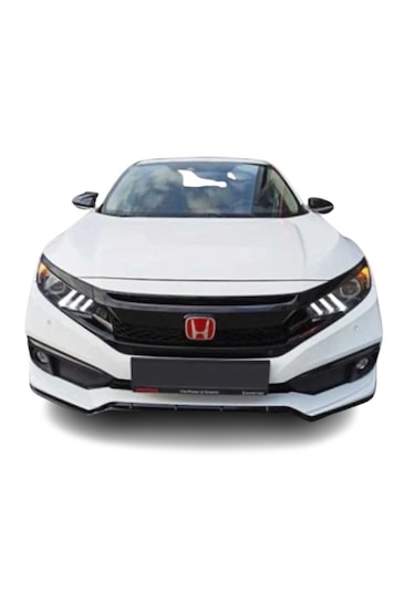 Paşa Honda Civic Fc5 2019-2022 Makyajlı Ön Tampon Eki Plastik