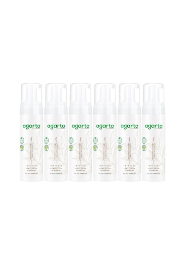 Agarta Doğal Yüz Temizleme Köpüğü 225ml 6 Lı Set