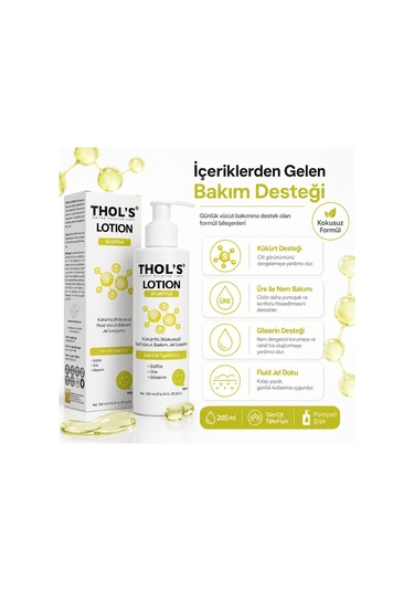 Thol's Scabthol Kükürtlü Vücut Losyonu 200 ML