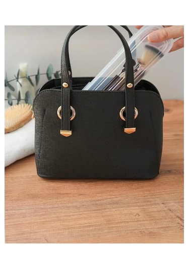 Multix Kilitli Kapak Kalemlik - Makyaj Fırçası Kalem Silgi Düzenl