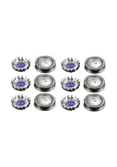 Agoodshop 6 Adet Hq56 Philips Tıraş Makinesi Için Yedek Kafa Tıraş Bıçağı Hq3 Hq4 Hq55 Hq56 Hq6900 Hq6