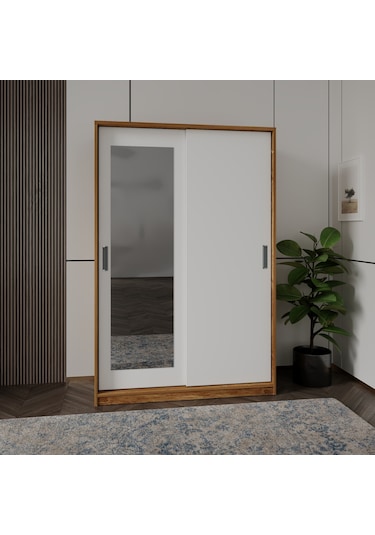 Başak Bambu Detaylı Dolap